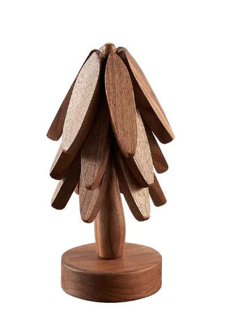 Wooden Trivet Heat-Resistant Mat